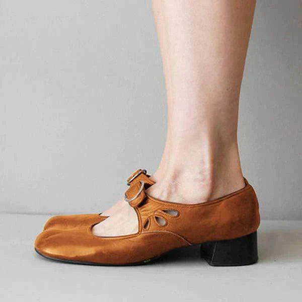 Lina - Sandales orthopédiques élégantes en cuir