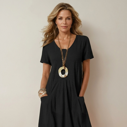 Oriane™ | Robe Maxi Décontractée Fluide.