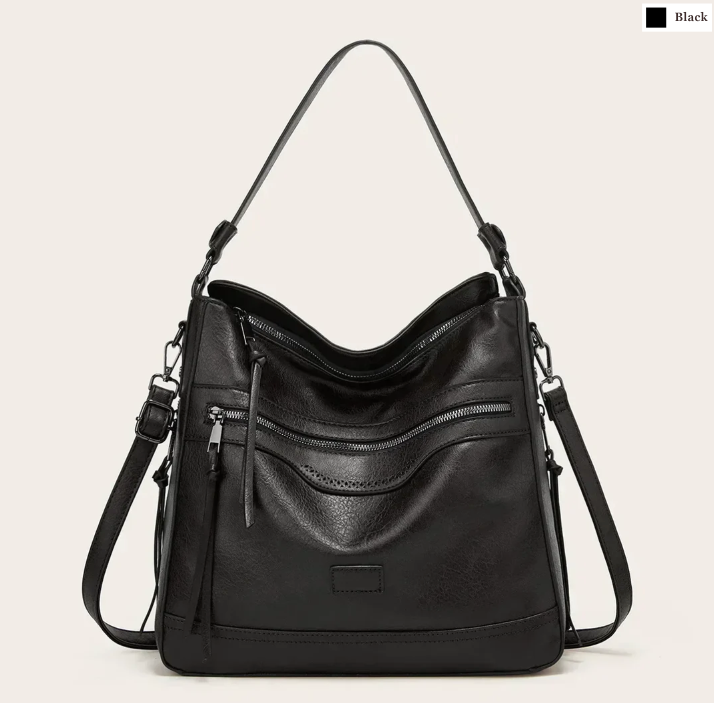 Malbjørg | Sac à bandoulière élégant avec design ondulé