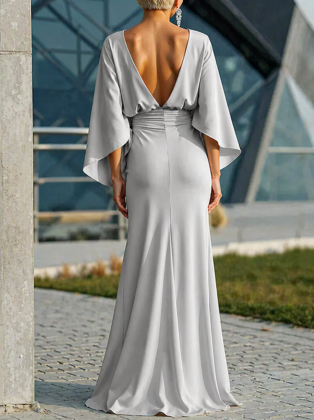 Clara | Élégante robe sans manches avec décolleté en V