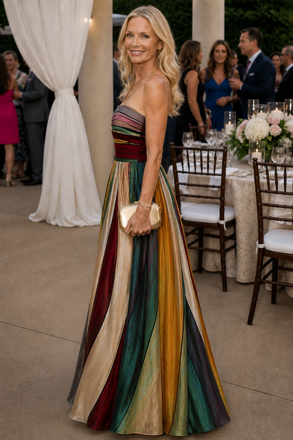Robe A-Line Sans Bretelles Effortless