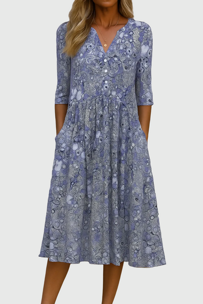 Kaelissea | Robe Midi Sophistiquée