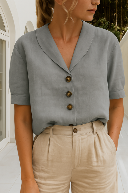 Evelinda - Blouse décontractée élégante