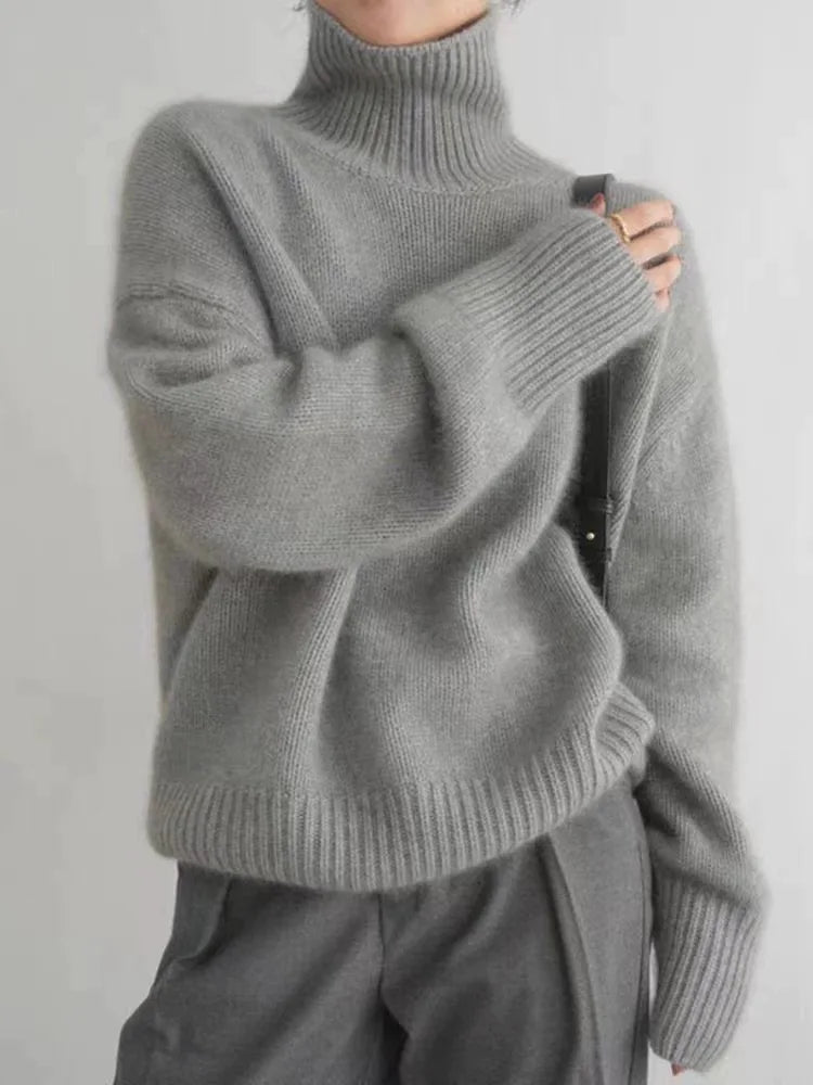 Marianne™ | Pull à Col Roulé de Luxe