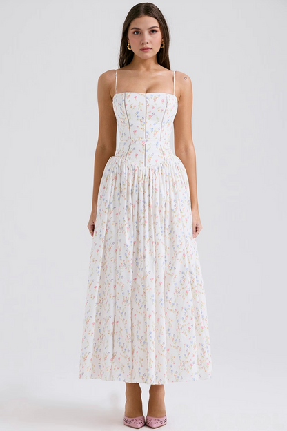 VIOLETTA - Robe Midi Posy