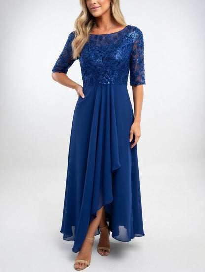 Robe midi en dentelle - Élégance intemporelle pour femme