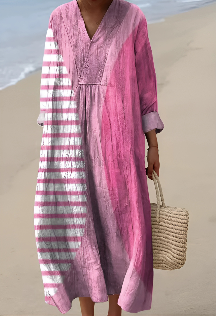 GRACE | ROBE GÉOMÉTRIQUE ÉLÉGANTE