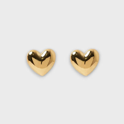 Harpy – Boucles d'oreilles en forme de cœur