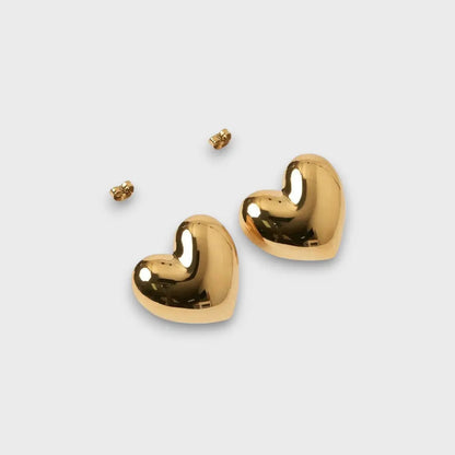 Harpy – Boucles d'oreilles en forme de cœur