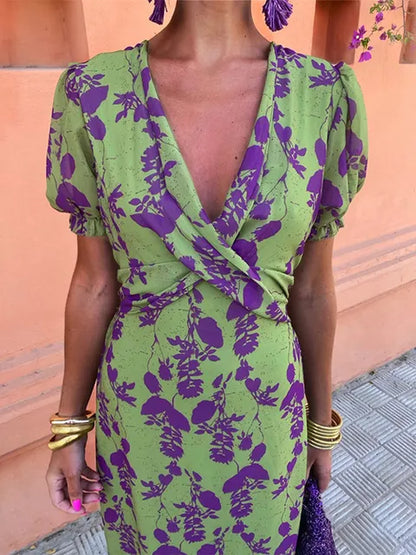 Rhiannon™ | Belle Robe Imprimée pour Femmes