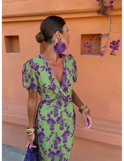 Rhiannon™ | Belle Robe Imprimée pour Femmes