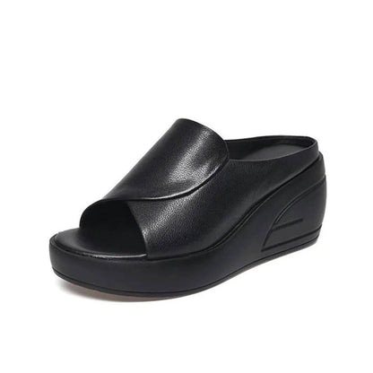 Eliza – Sandales Wedge Orthopédiques Slip-on