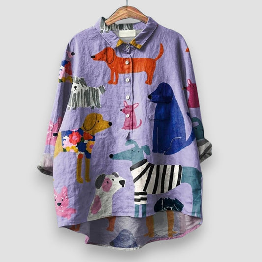 Tavina™ | 2025 – Blouse Artistique pour Chien