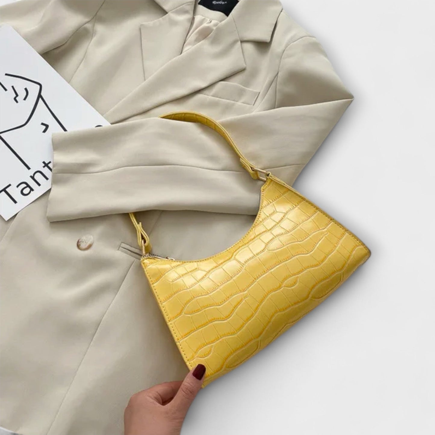 Gianna Boutique - Sac en Cuir Brillant