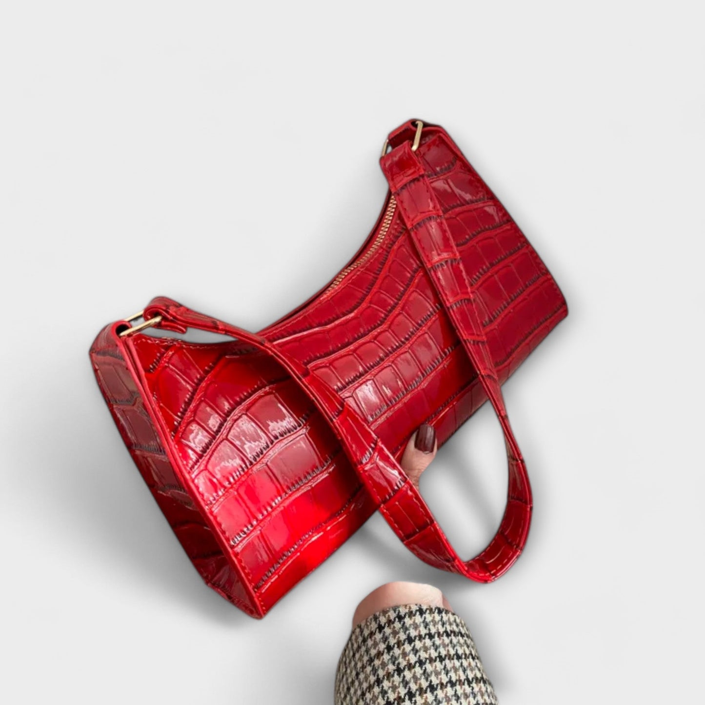 Gianna Boutique - Sac en Cuir Brillant