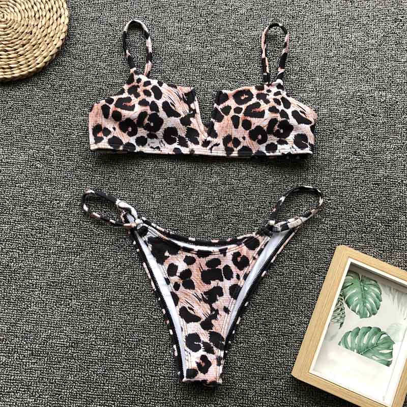 AquaLivv - Bikini brésilien à col en V