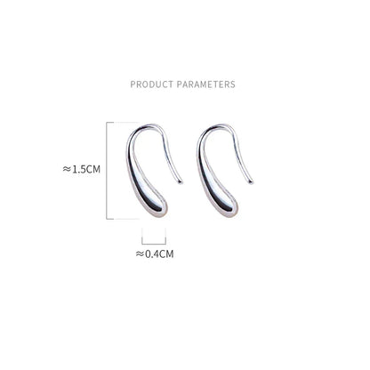 Boucles d'oreilles en goutte d'eau