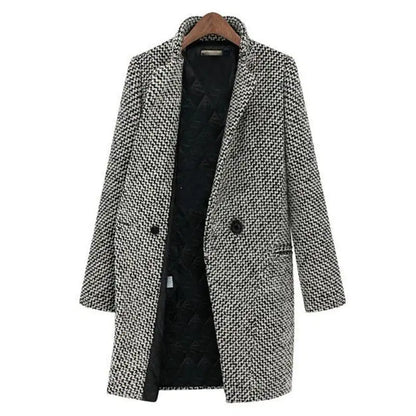 Evelyn - Manteau en Laine Chic pour l'Hiver