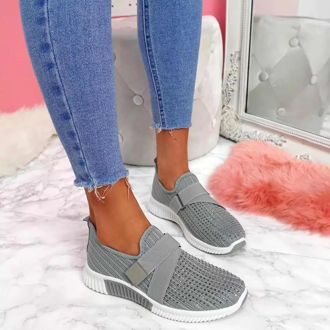 Vortex - Baskets respirantes avec velcro et semelle rembourrée