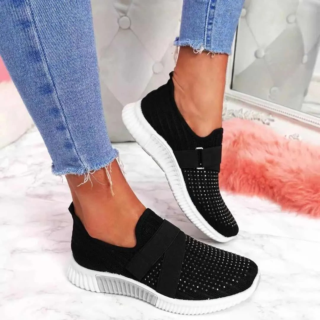 Vortex - Baskets respirantes avec velcro et semelle rembourrée