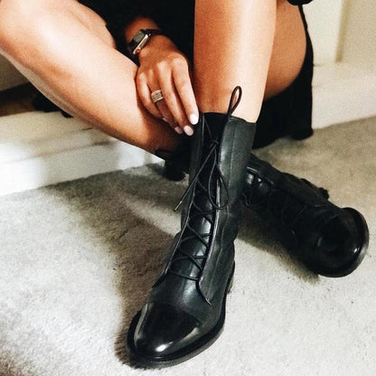 Isabella™ - Bottines Élégantes à Talons en Cuir Végétal