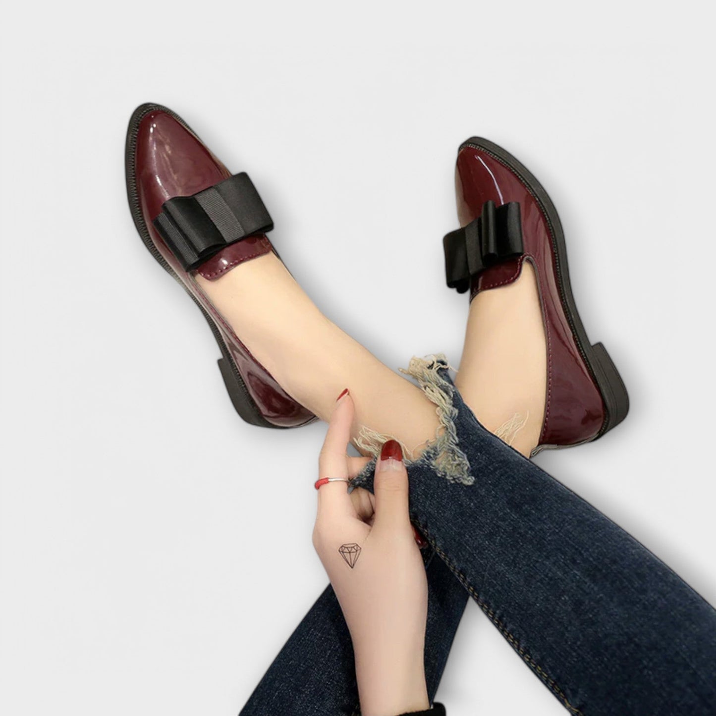 Heidi - Mocassins élégants avec nœud