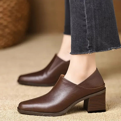 Aniceta - Talons Élégants en Cuir