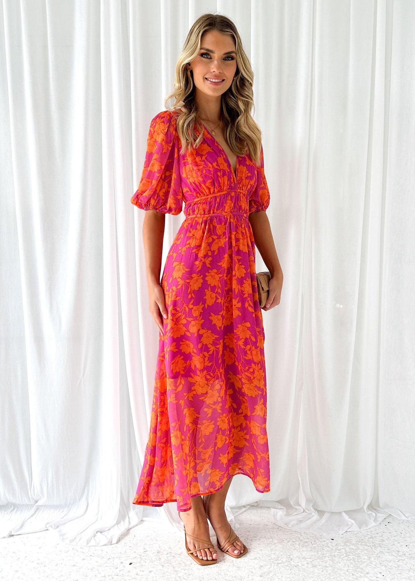 Clara | Robe Maxi de Printemps