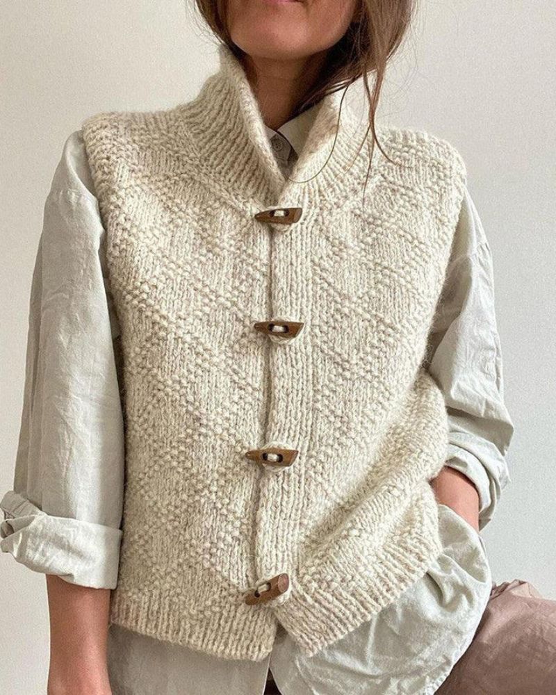 Camila - Gilet Élégant Sans Manches