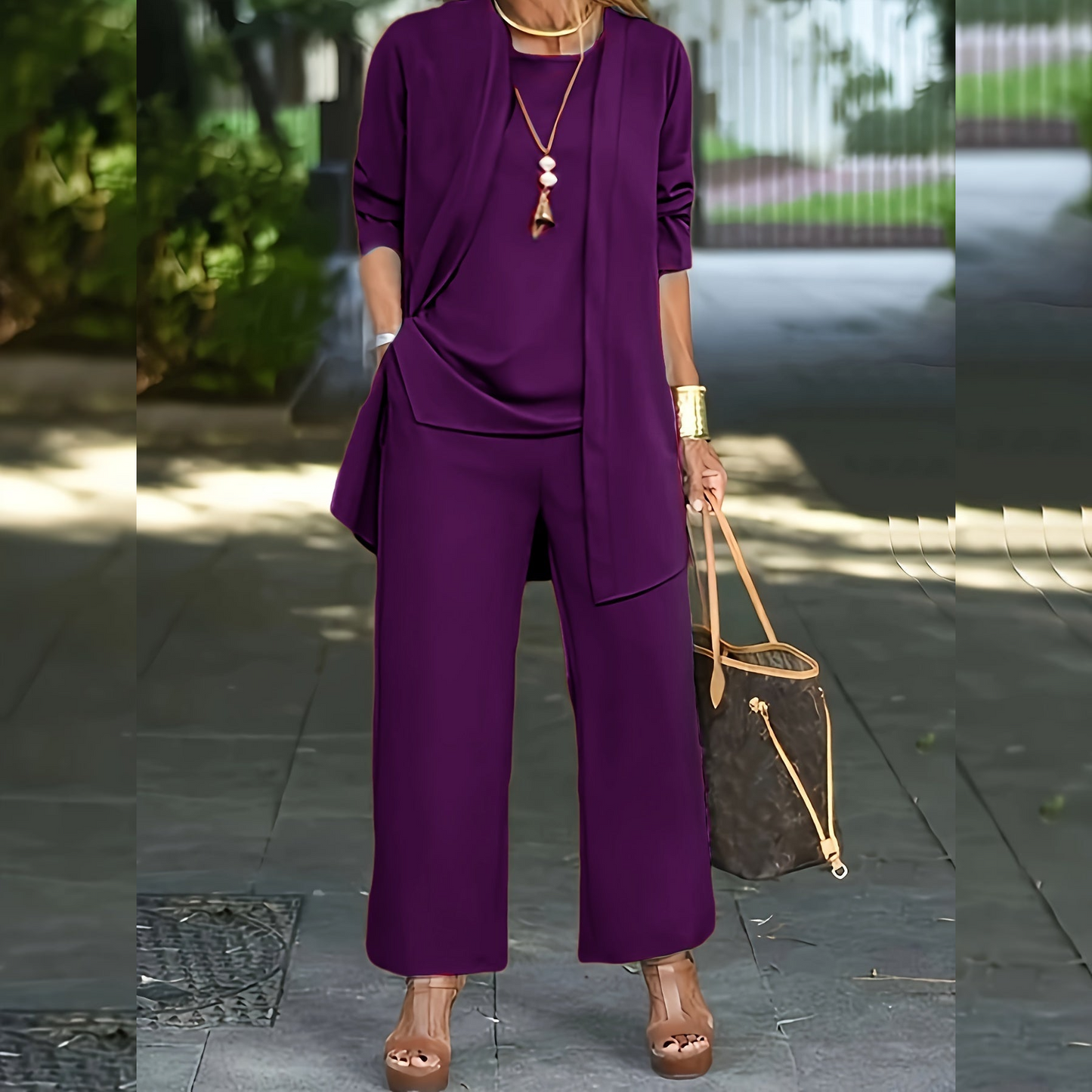 Layla - Ensemble Chic et Stylé en Trois Pièces