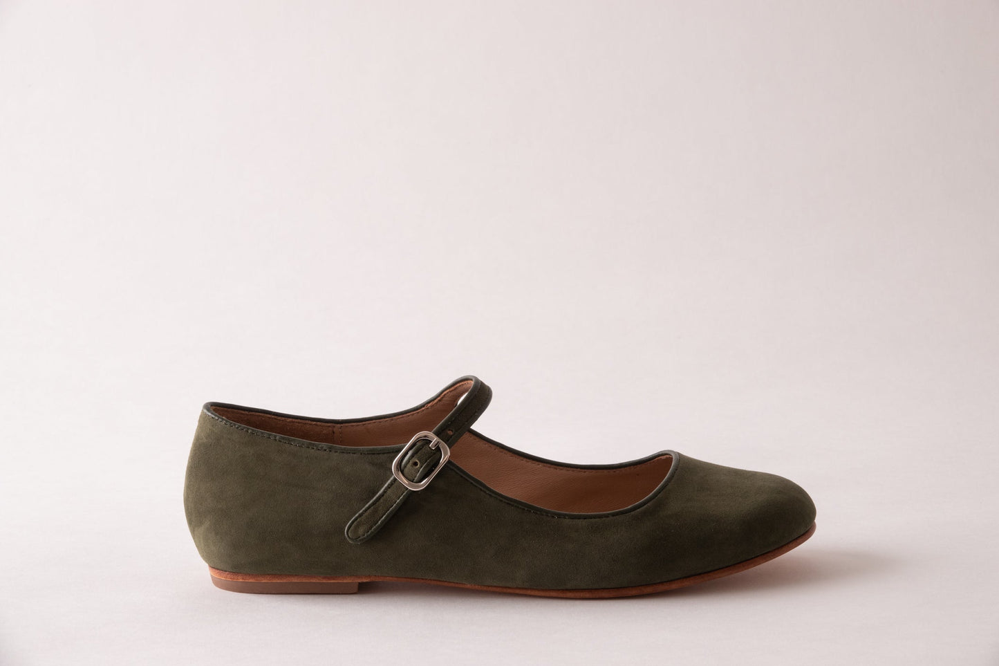 Elena – Mules Mary Jane en Daim
