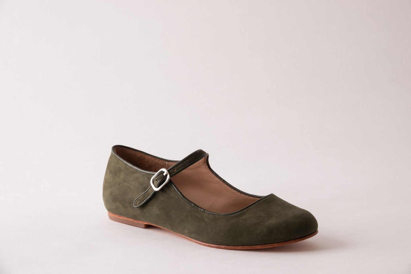 Elena – Mules Mary Jane en Daim