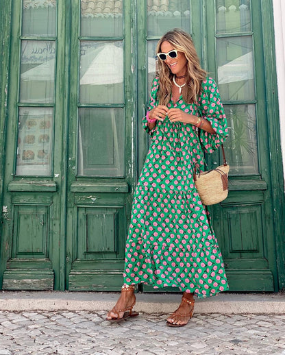 Penélope™ - Robe de Printemps Élégante