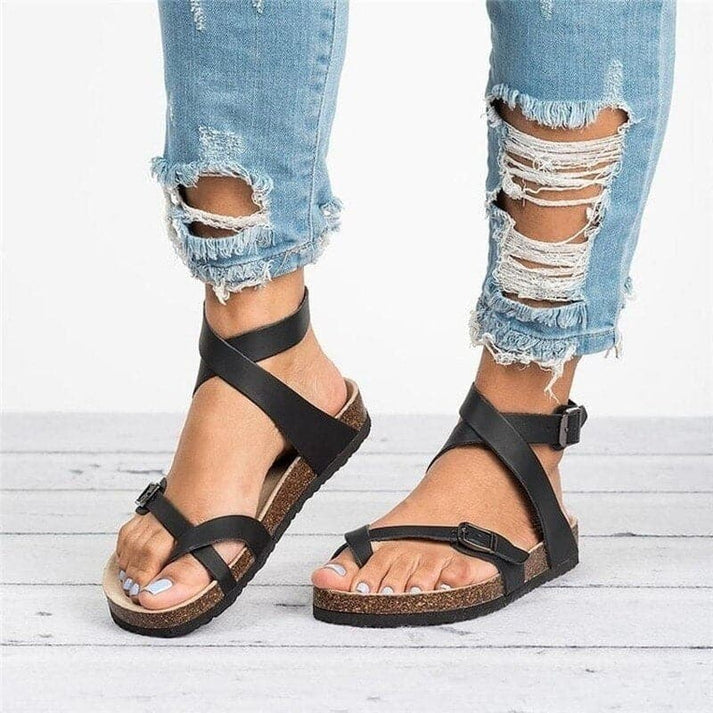 Danna - Sandales en Cuir Classiques