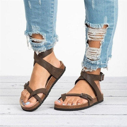 Danna - Sandales en Cuir Classiques