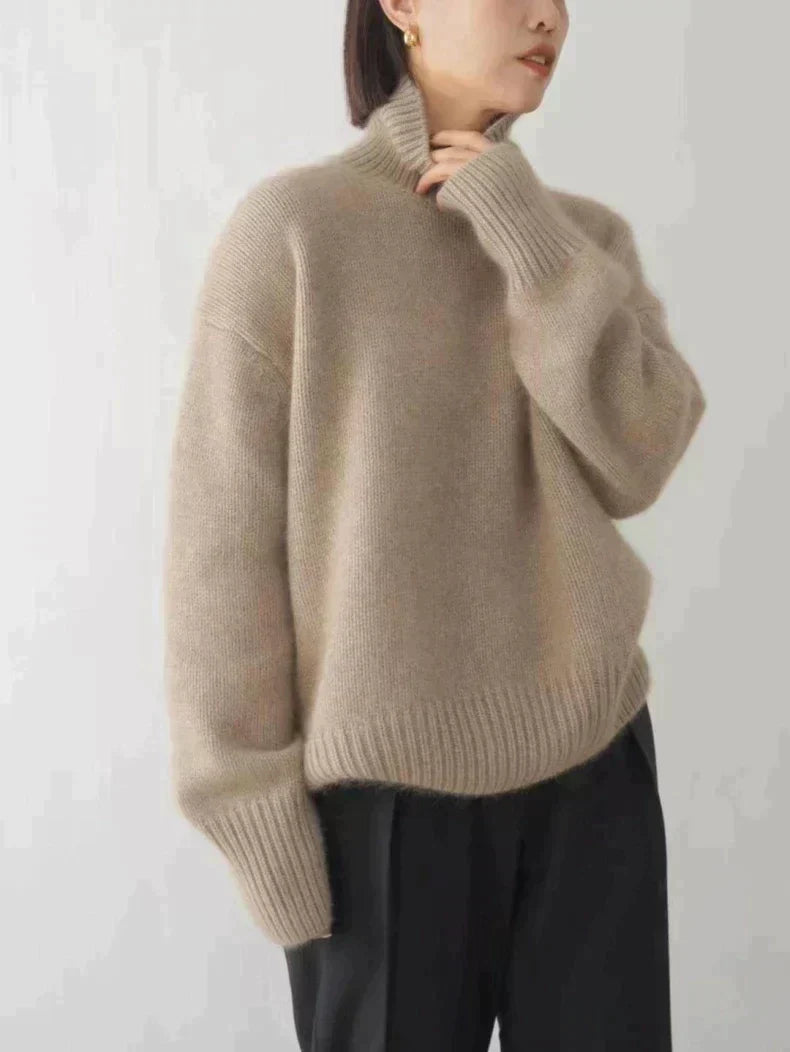 Marianne™ - Pull Col Roulé Luxe