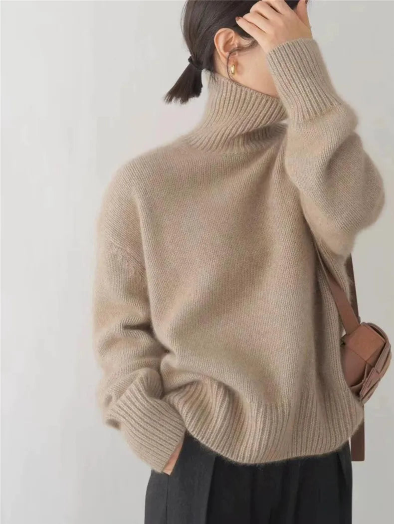 Marianne™ - Pull Col Roulé de Luxe