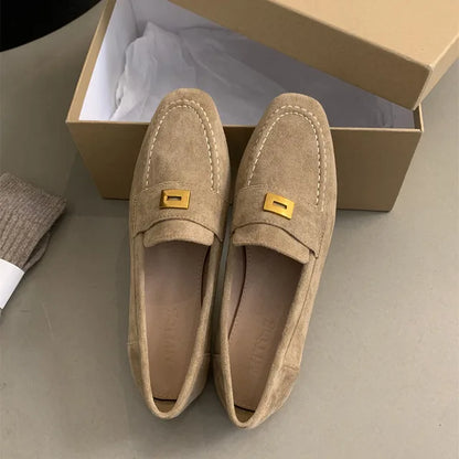 Malou® | Chaussures Britanniques en Suède Léger