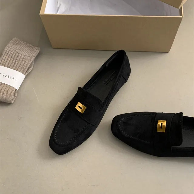 Malou® | Chaussures Britanniques en Daim Léger