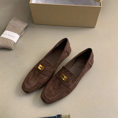 Malou® | Chaussures Britanniques en Suède Léger