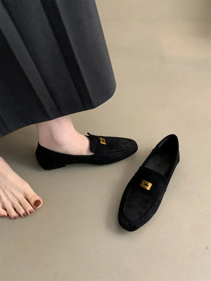 Malou® | Chaussures Britanniques en Daim Léger