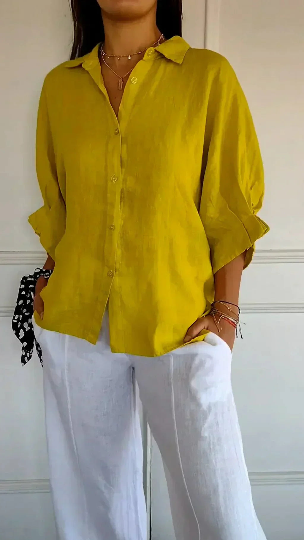 Bonnie – Chemise Boutonnée Décontractée