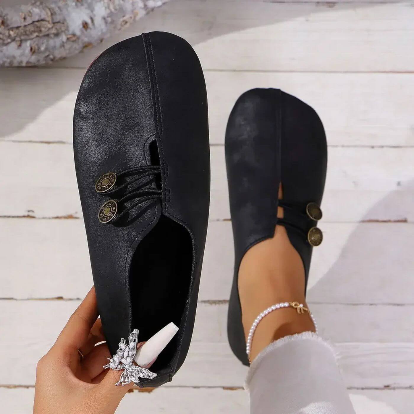 Honorata - Ballerines opaques et douces