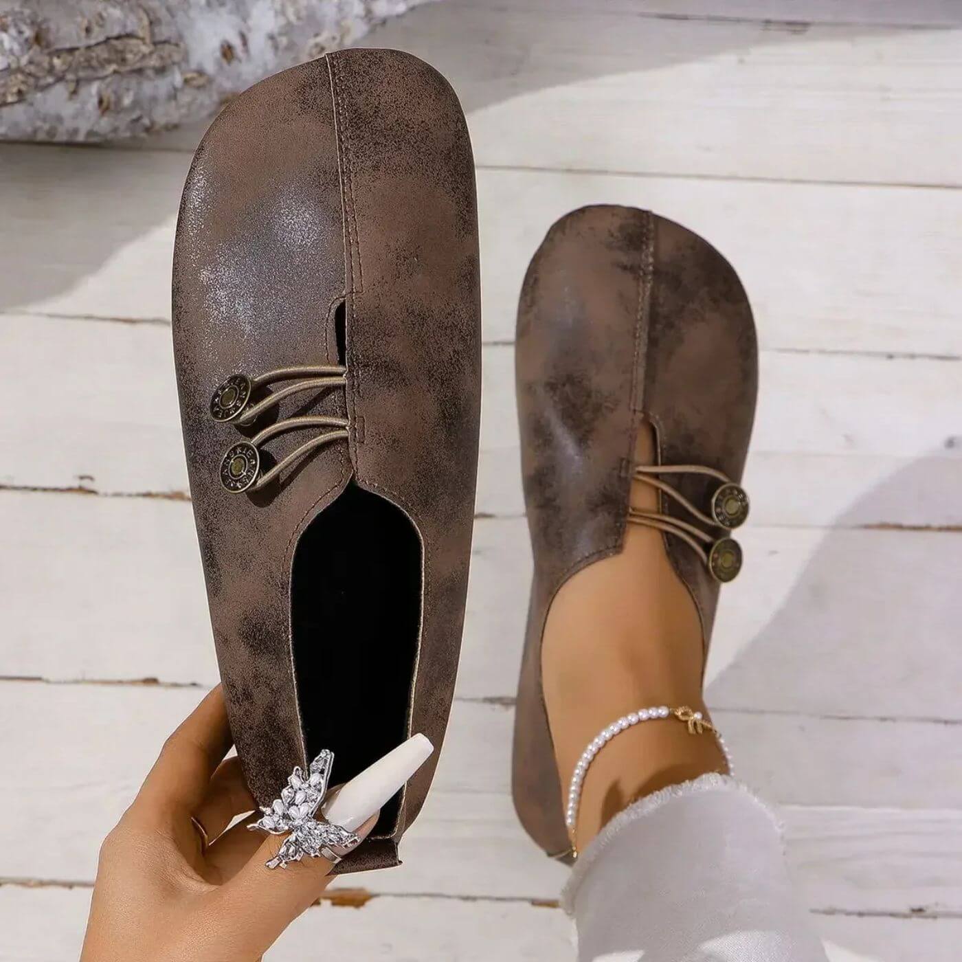 Honorata - Ballerines opaques et douces