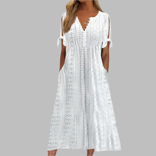 Alice – Robe midi élégante d'été au style boho