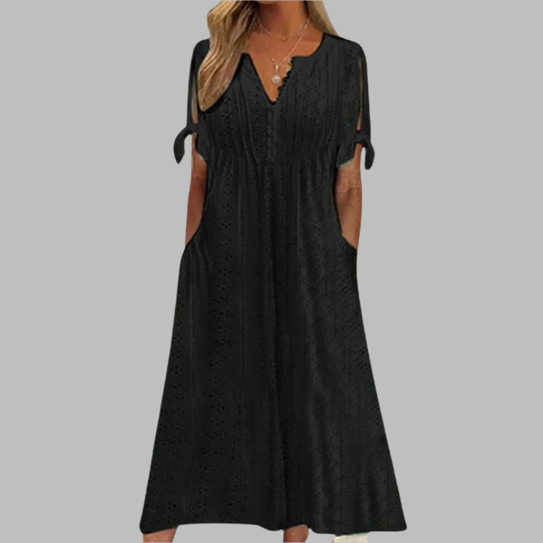 Alice – Robe midi élégante d'été au style boho