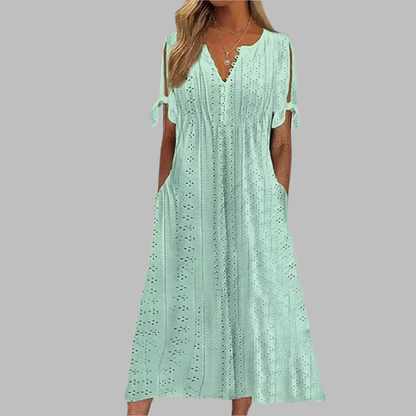 Alice – Robe midi élégante d'été au style boho