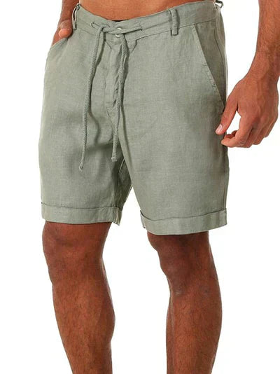 Moritz - Shorts en lin décontractés pour un look estival masculin.