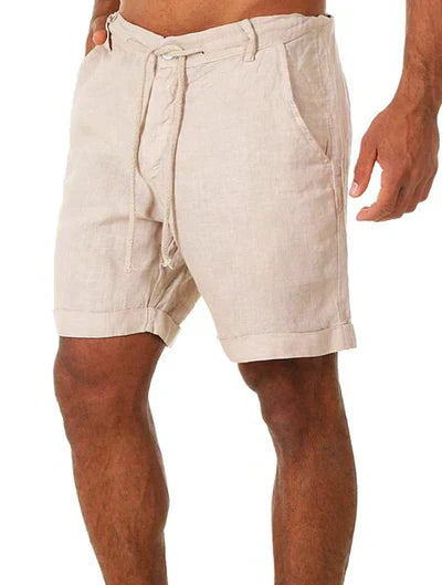 Moritz - Shorts en lin décontractés pour un look estival masculin.