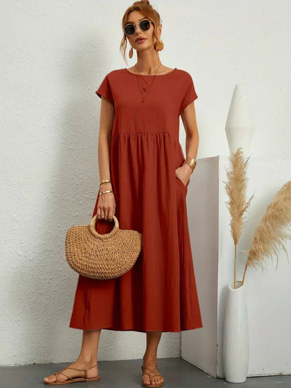 Gabrielle™ | Robe Midi Élégante et Intemporelle